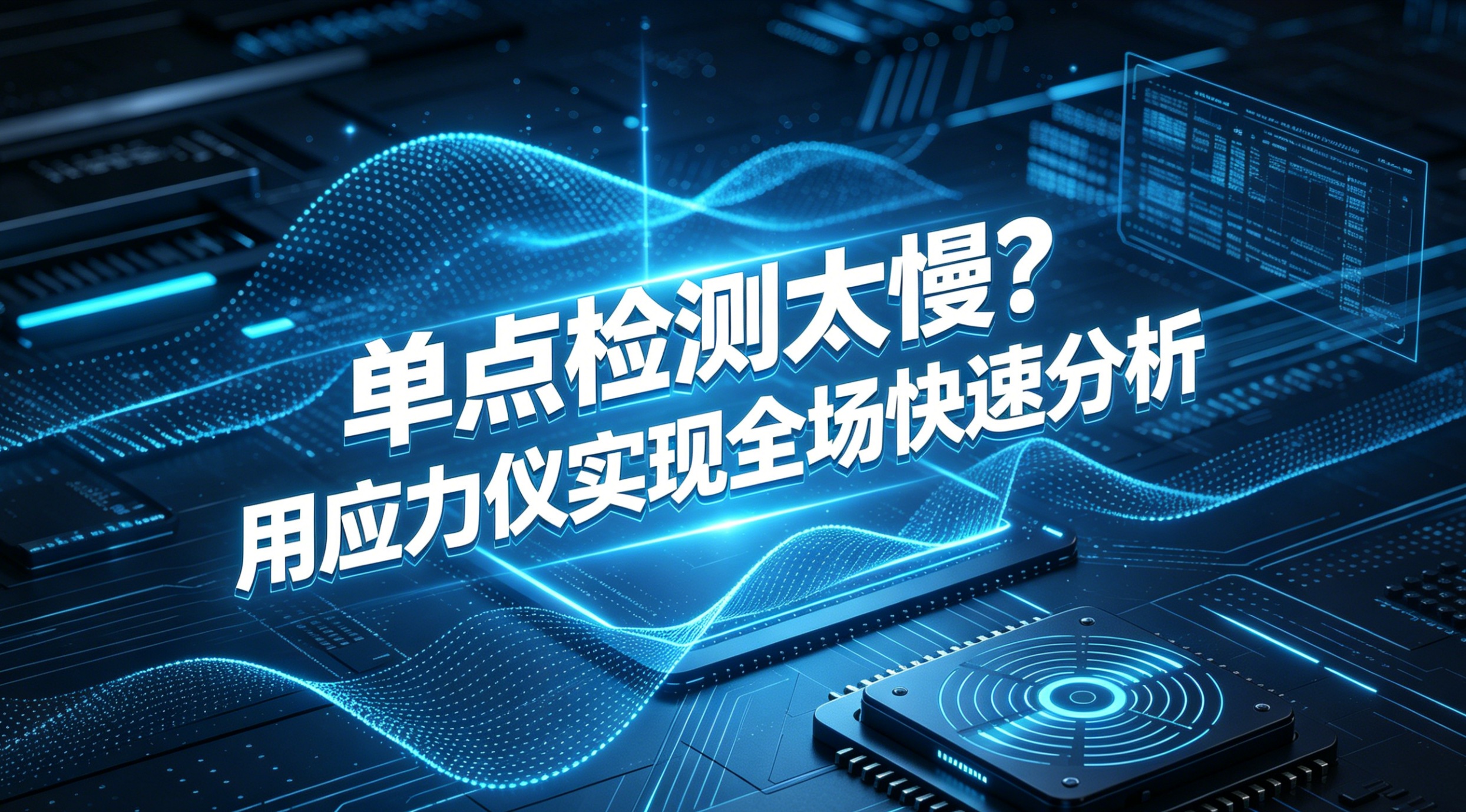单点检测太慢？用应力仪实现全场快速分析
